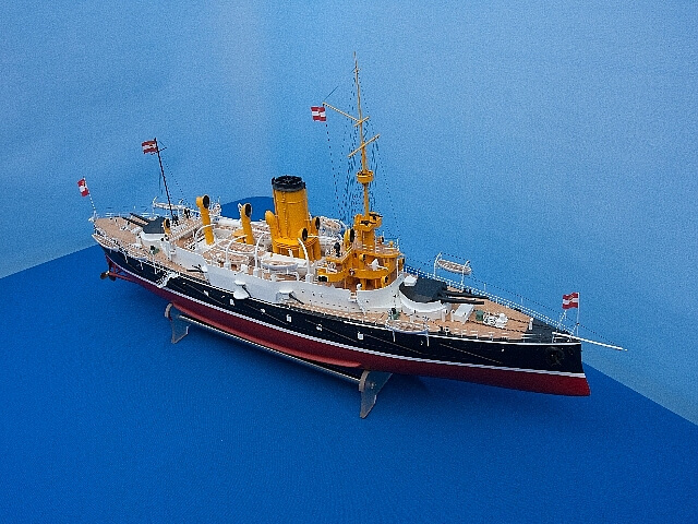 SMS Budapest, model ship